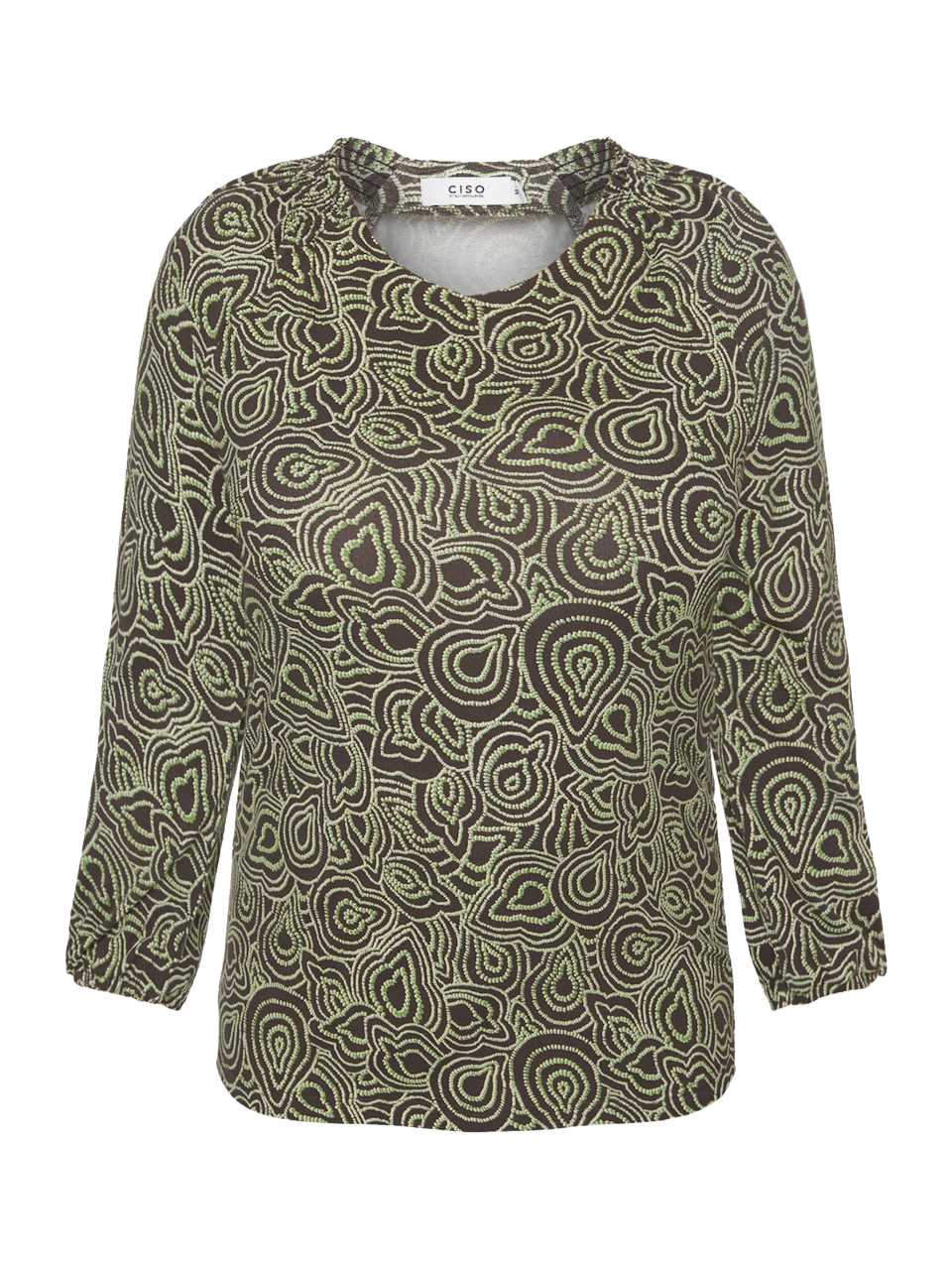 Topp med 3/4 ärmar (4XL kvar)