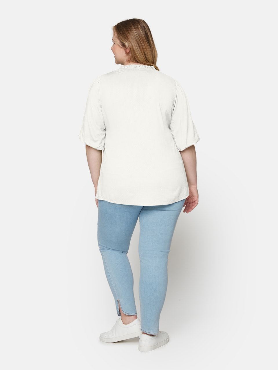 Topp med 1/2 ärm (OFFWHITE)