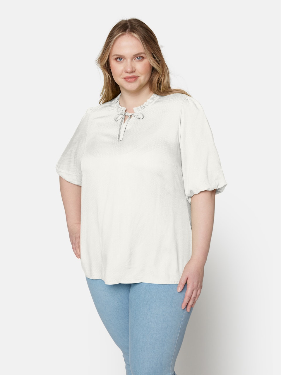 Topp med 1/2 ärm (OFFWHITE)
