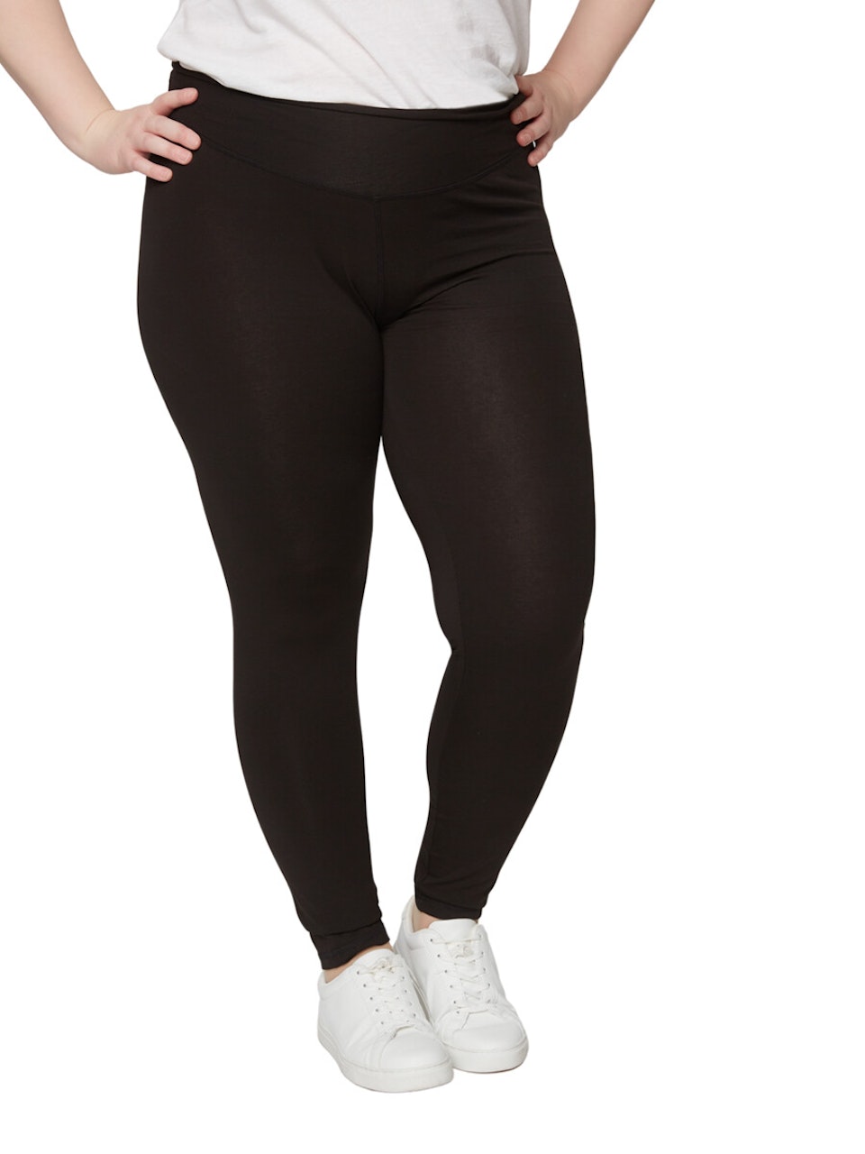Leggings med bred linning (L KVAR)