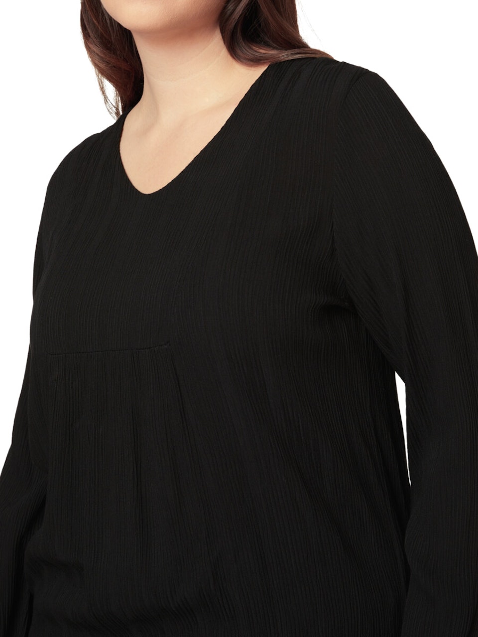 V-ringad blus/topp