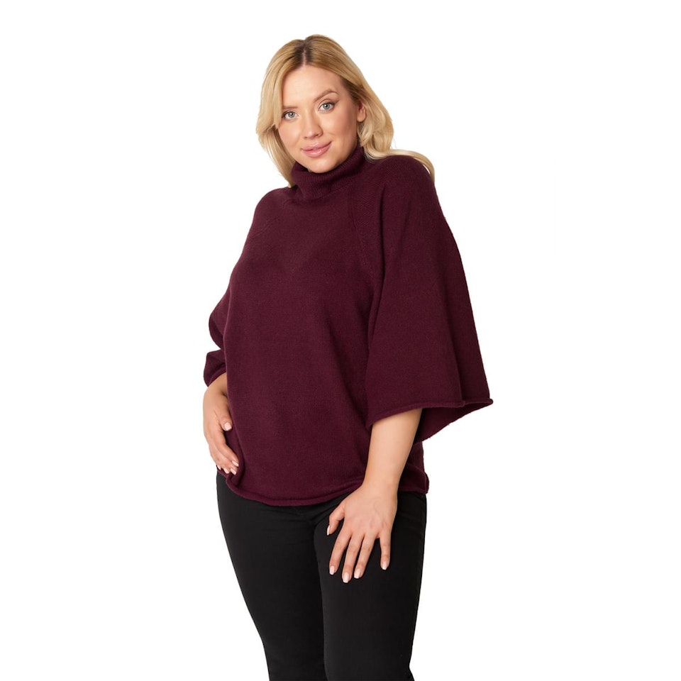 Tröja i poncholook (XL, 2XL KVAR) OPENH