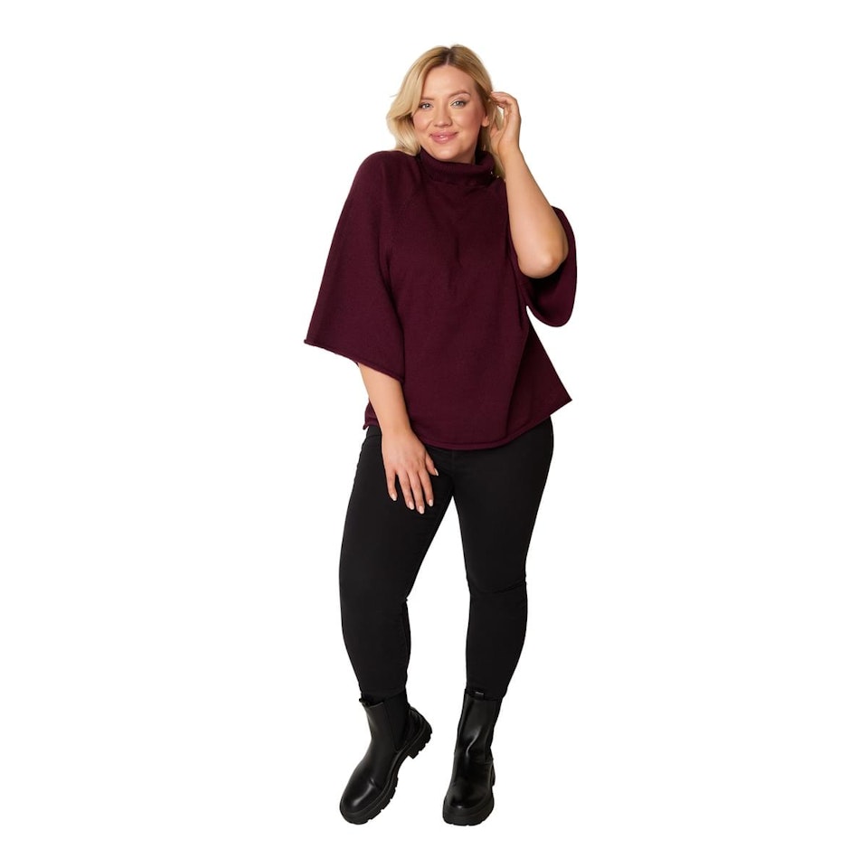 Tröja i poncholook (XL, 2XL KVAR) OPENH