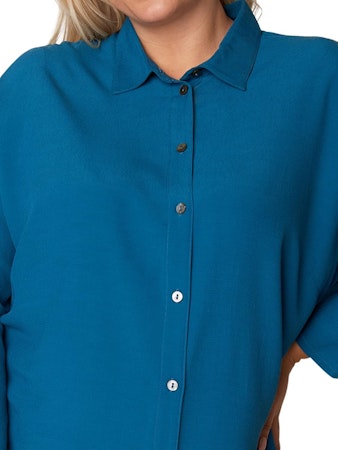 Skjortblus (TURKOS) (52,54,56 KVAR)