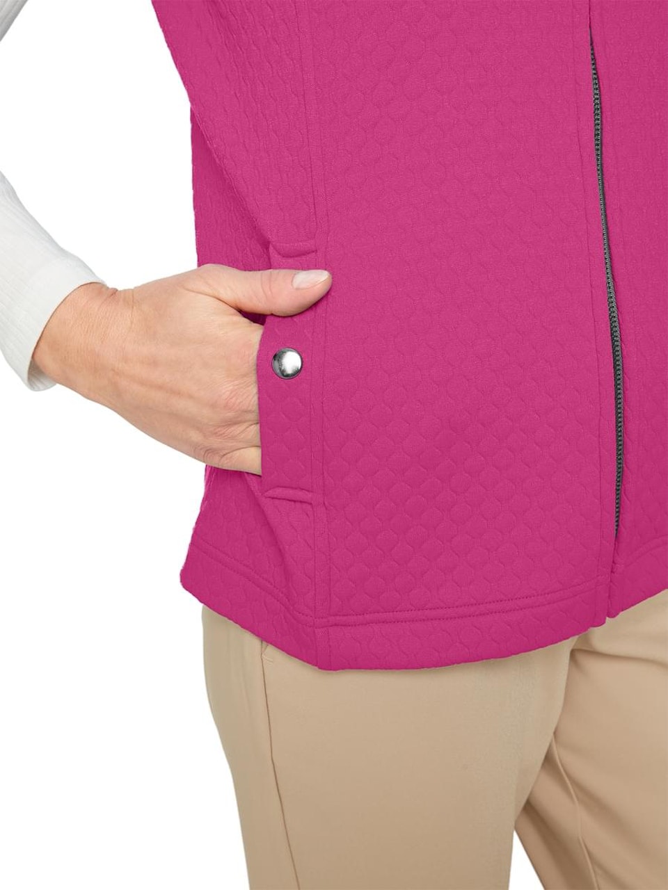 QUILTAD VÄST (XL, 4XL KVAR)