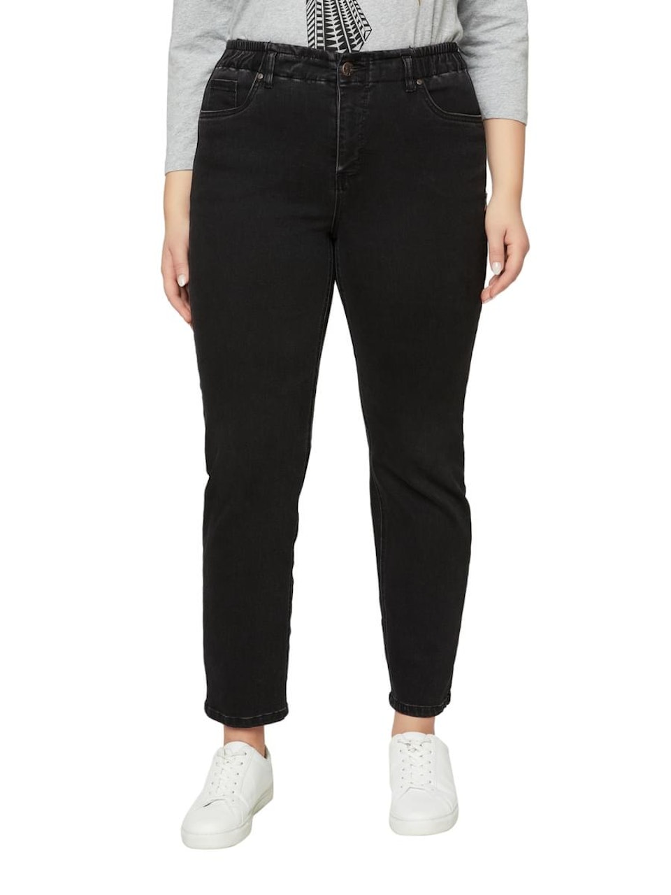 5-ficksjeans med raka 7/8 ben (46, 50 KVAR)