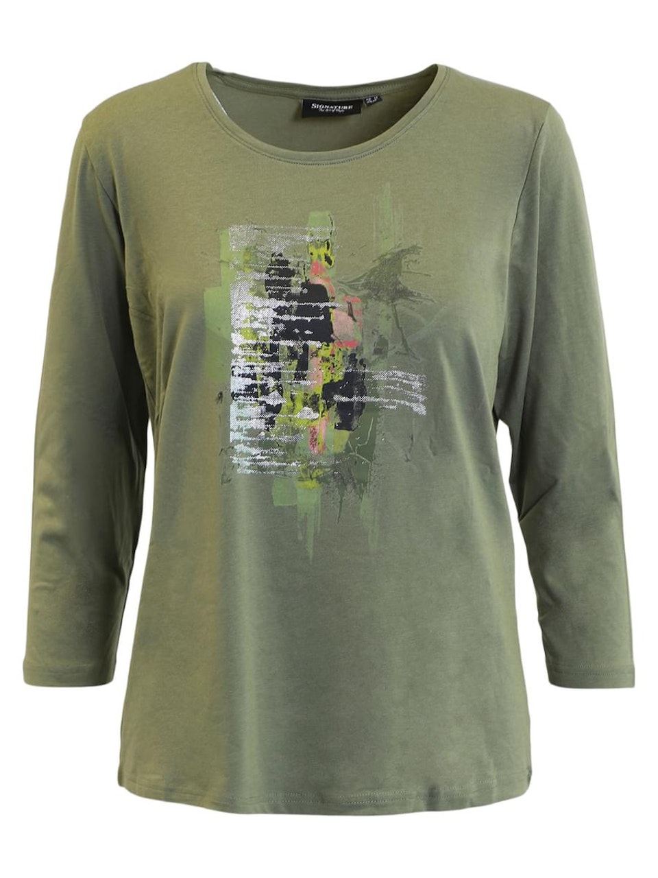 Topp med 3/4 ärm (2XL, 3XL KVAR)