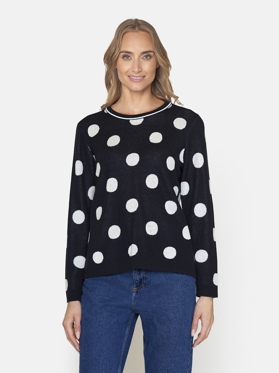 Tröja (MARINBLÅ) (XL, 3XL KVAR)