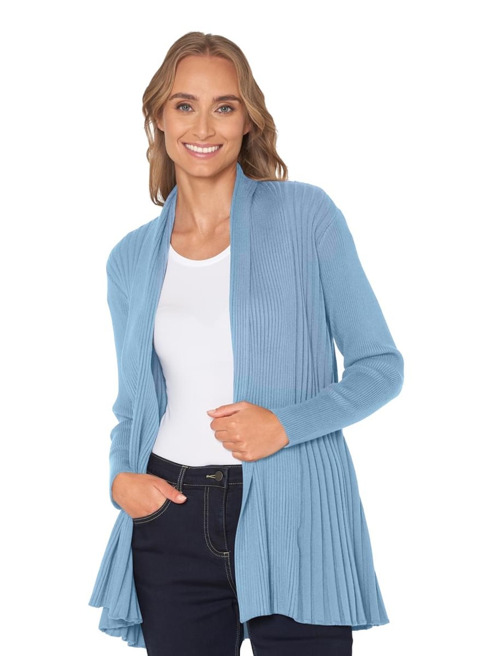 Ribbad kofta (2XL KVAR)