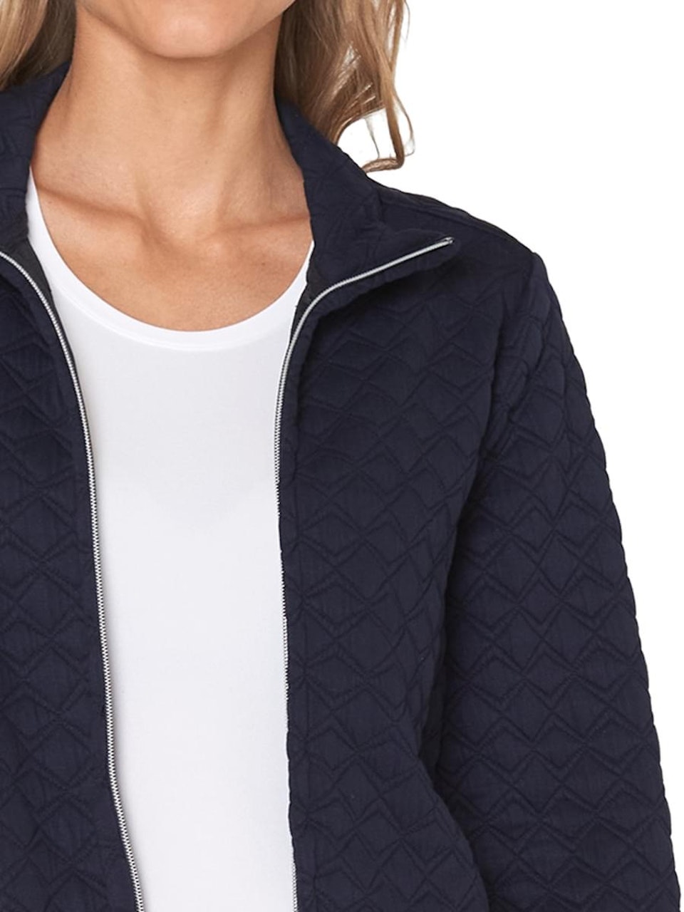 Fritidsjacka (MARINBLÅ) (XL KVAR)