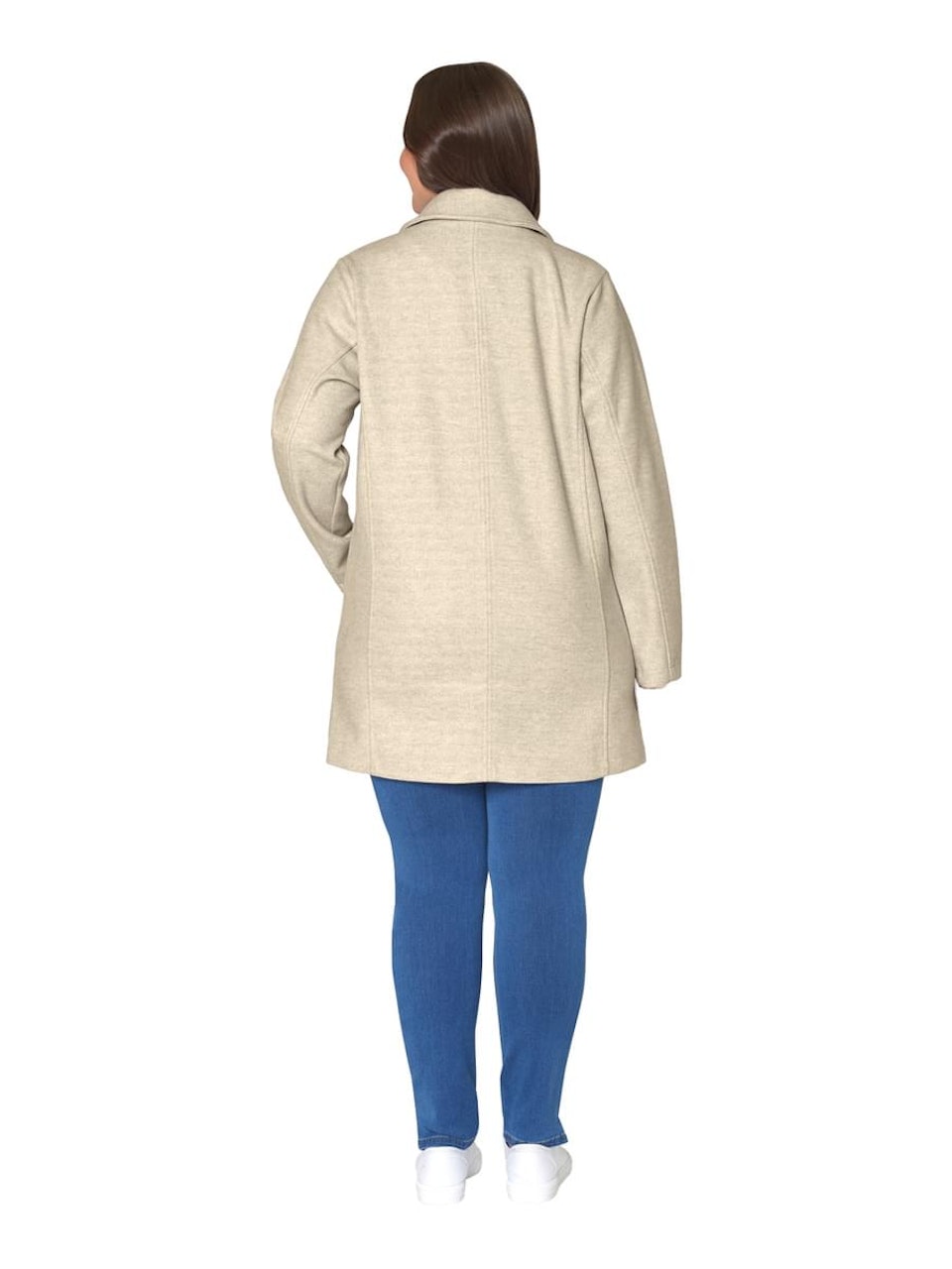Mellanlång kappa (3XL KVAR)