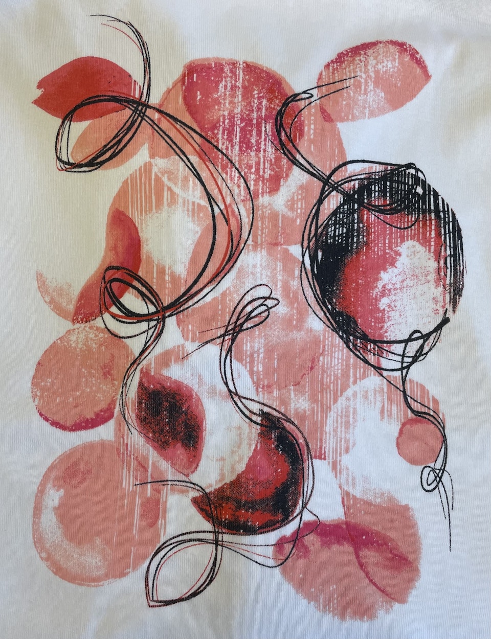 Topp 100% Bomull (ROSA PRINT)