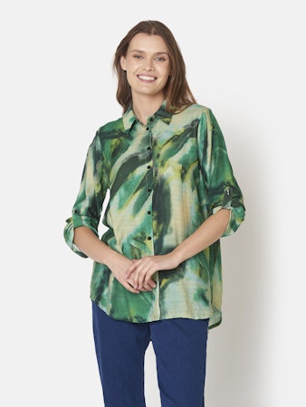 Skjortblus (XL, 4XL KVAR)
