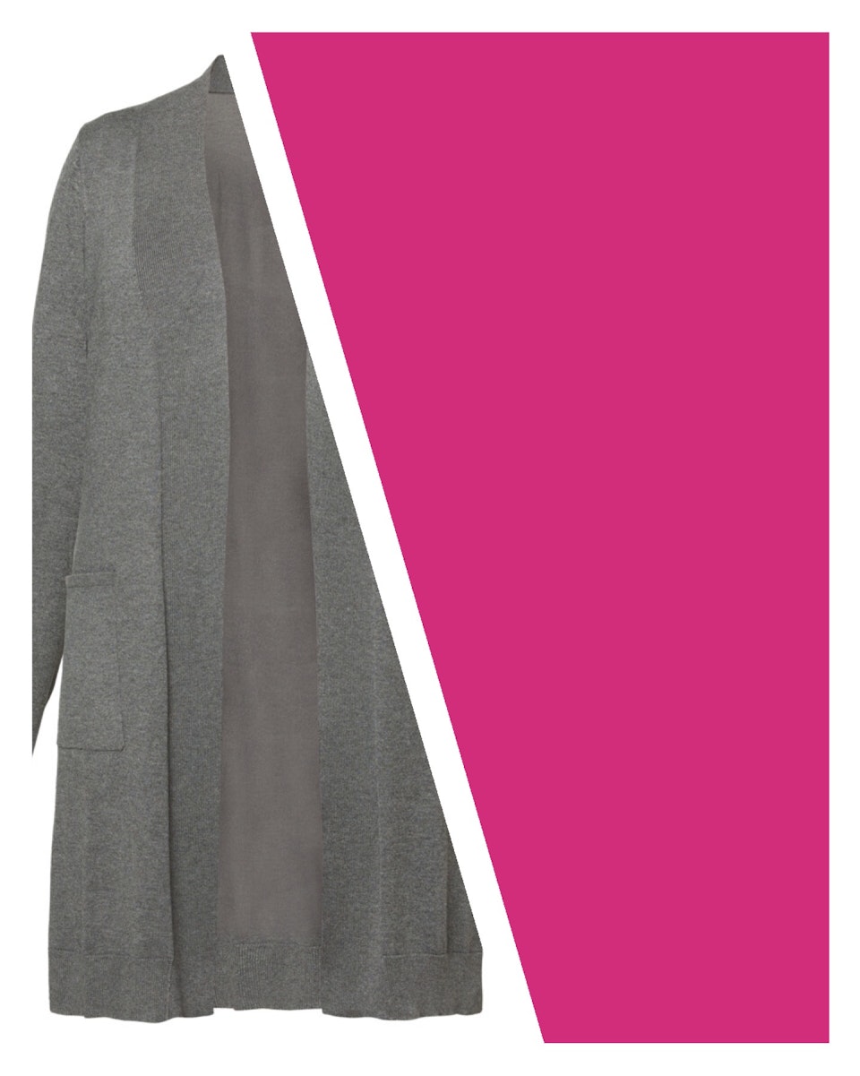 Långkofta med fickor (OBS! PINK) OPENH