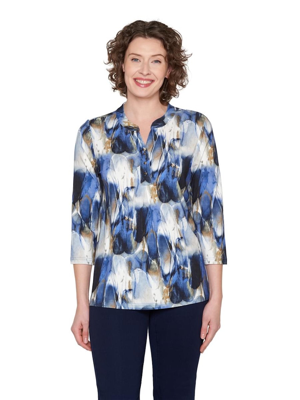 Topp med 3/4 ärm (XL, 2XL KVAR)