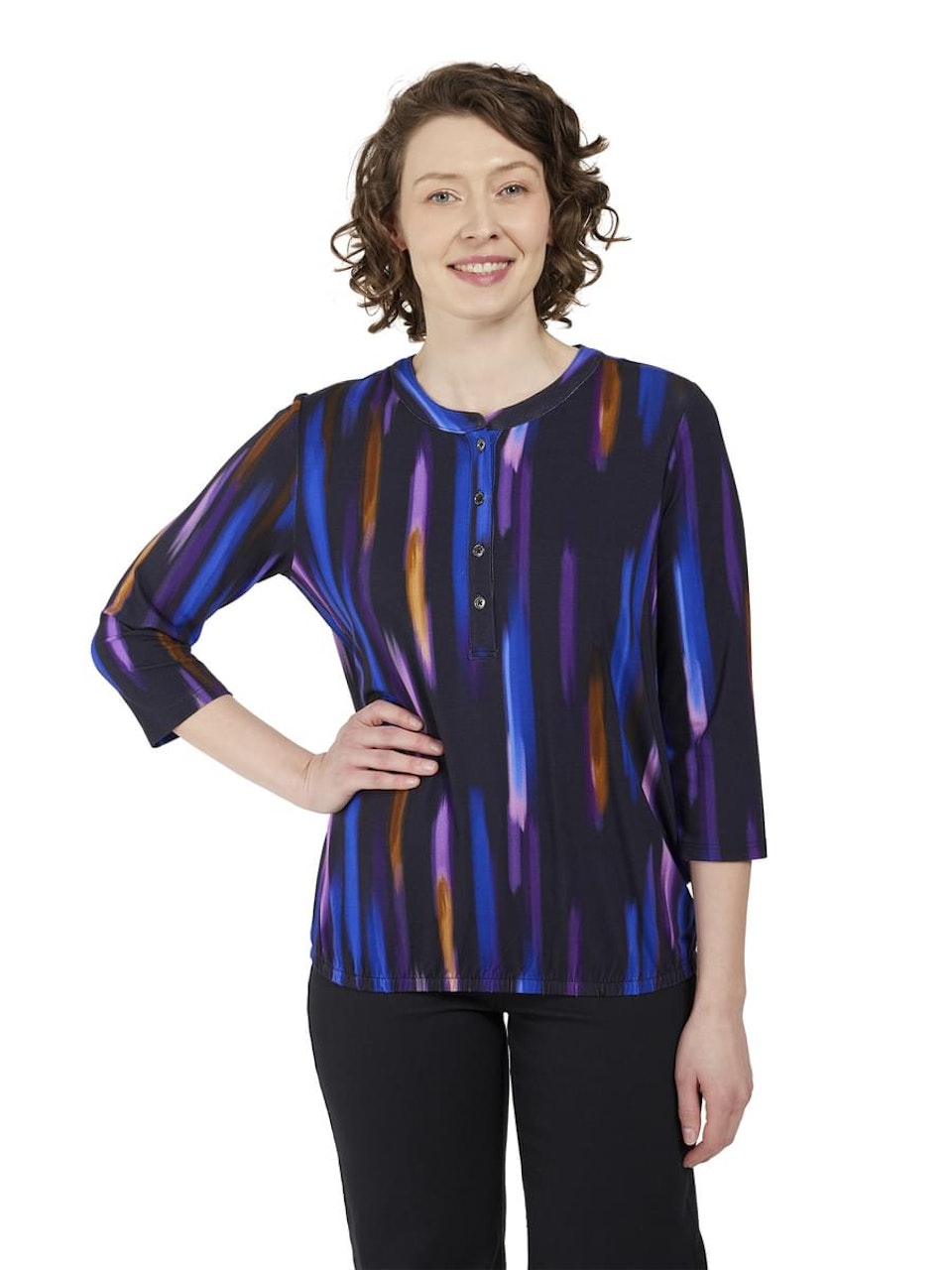 Topp med 3/4 ärm (3XL KVAR)