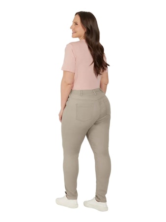 7/8 Stretchbyxa med resår i midjan