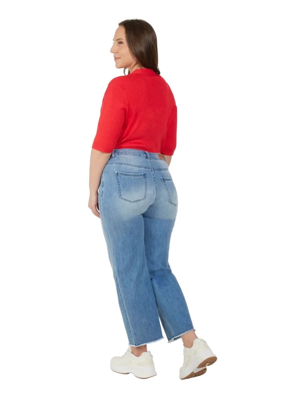 5-ficks jeans med raka ben