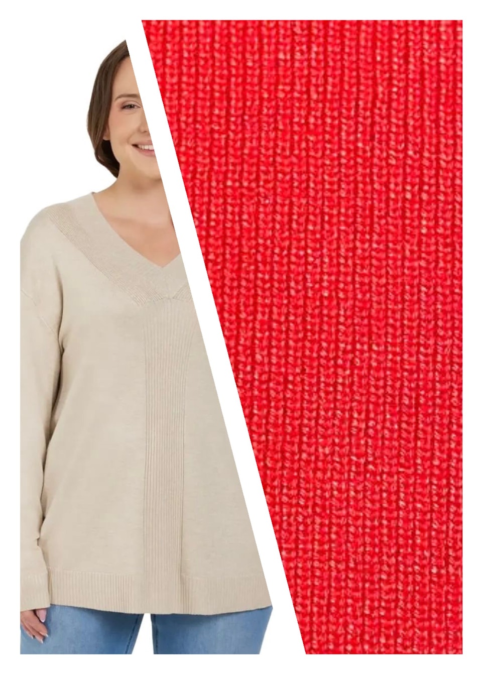 Pullover (röd/orange)