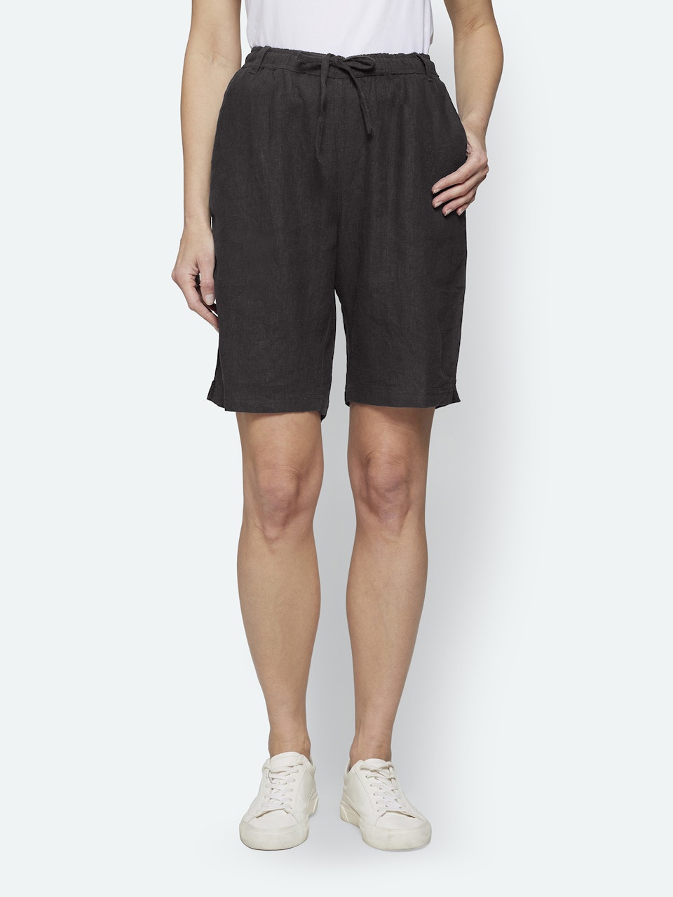 Shorts i lin/viskos