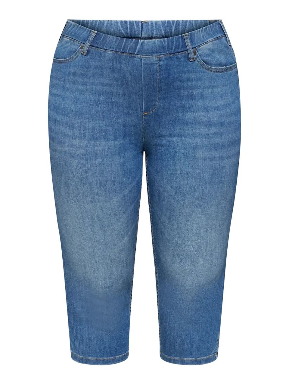 Denim capri