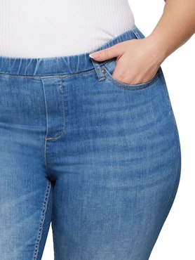Denim capri