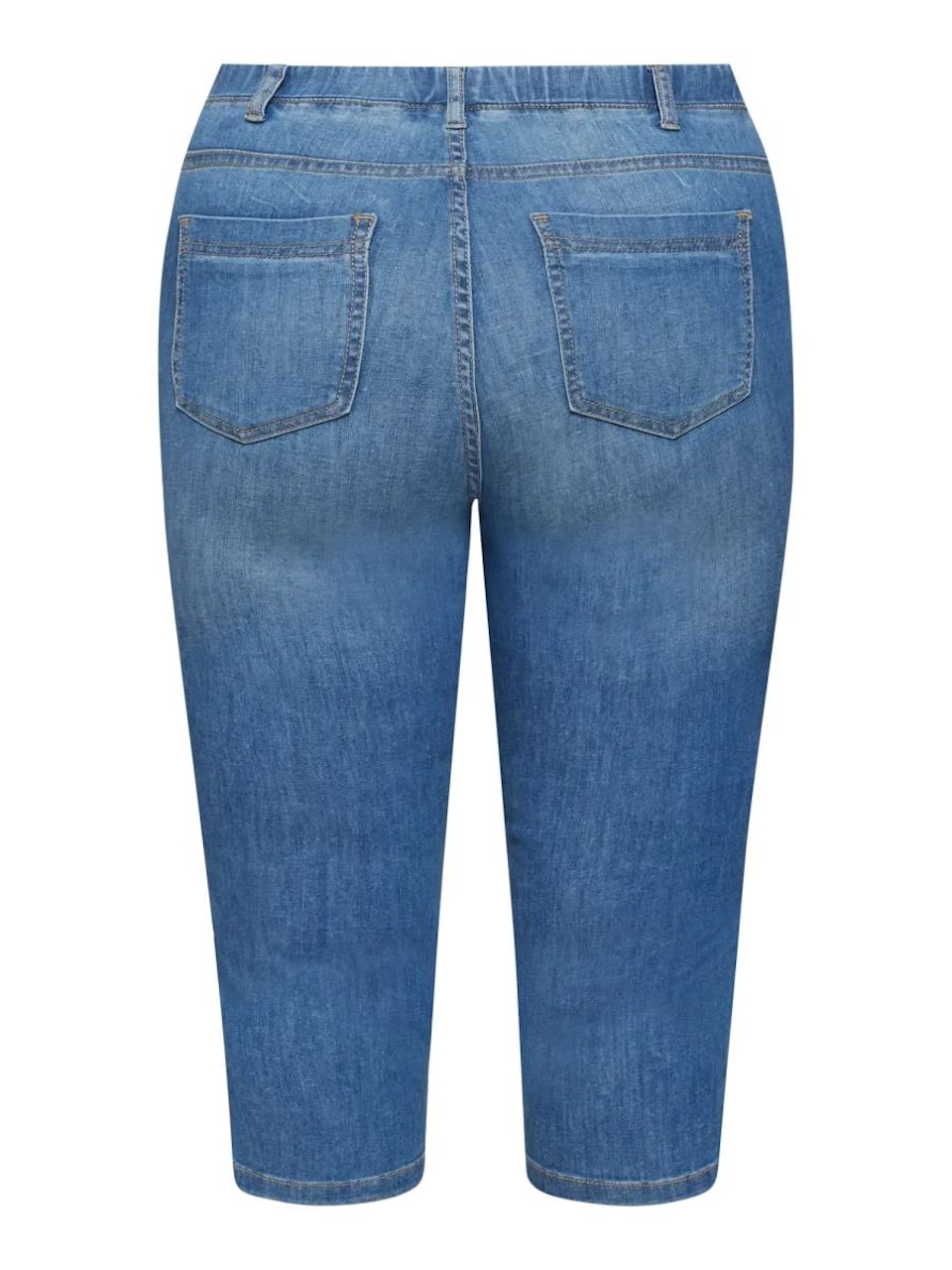 Denim capri