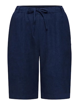 Shorts i lin/viskos (MARIN)