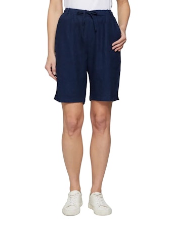 Shorts i lin/viskos (MARIN)