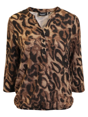 Topp (VINRÖD/BEIGE BLOMMIG)
