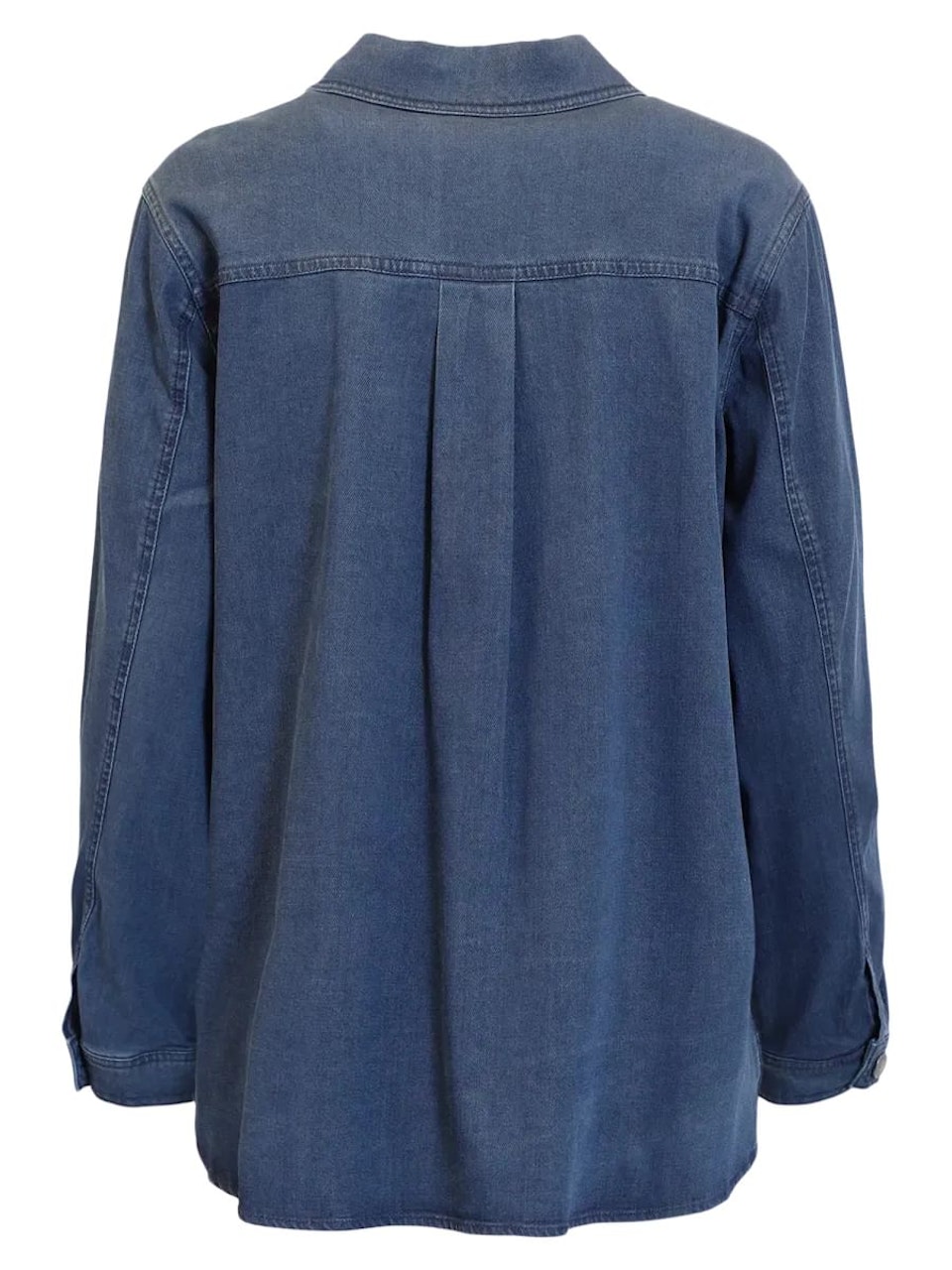 Denimskjorta med tencel