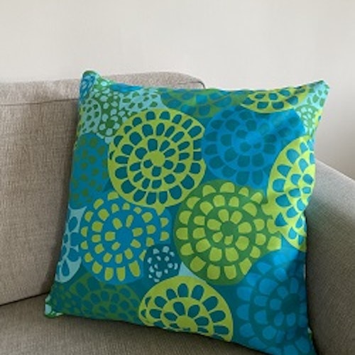 Kukka Turquiose 400 SEK Cushion cover | Pillow | Metsovaara