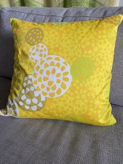 Kukka Yellow 400 SEK Cushion cover | Pillow | Metsovaara