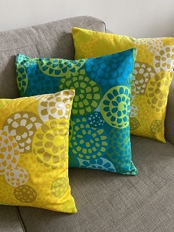 Kukka Yellow 400 SEK Cushion cover | Pillow | Metsovaara