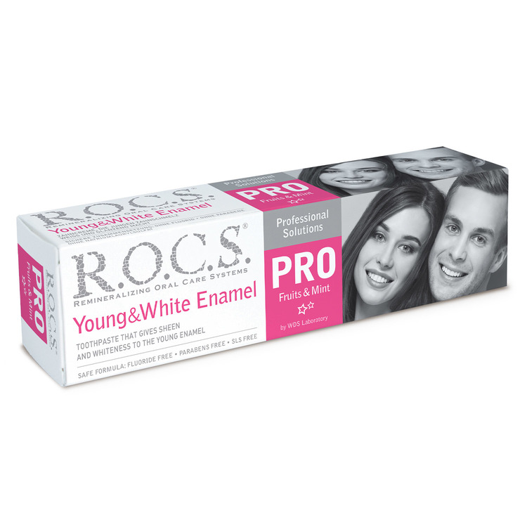 R.O.C.S.® PRO Ung och vit emalj