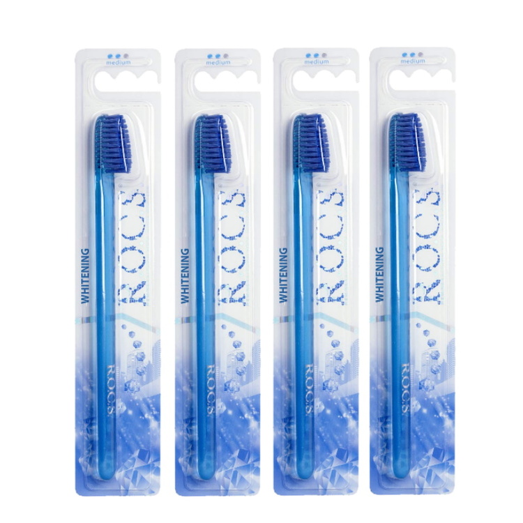 R.O.C.S.® Blekande tandborste, Medium