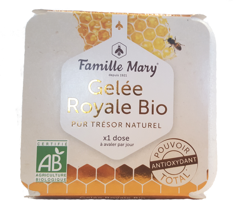 Rent Färskt Ekologisk Bidrottninggelé/ Pure Royal Jelly/ Gelée Royale 10 g