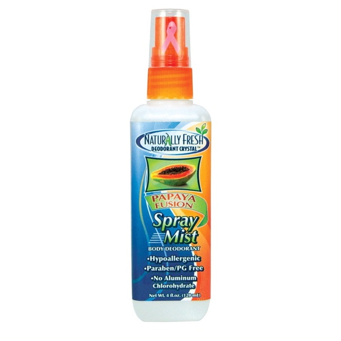 Naturlig Fräsch Deodorant Kristall Papaya Spray Mist