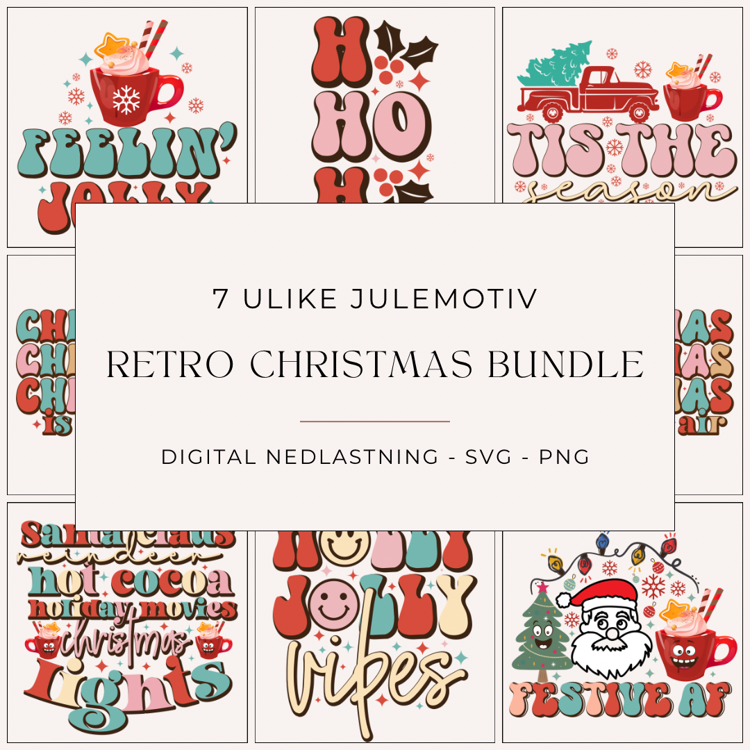 RETRO CHRISTMAS BUNDLE 3