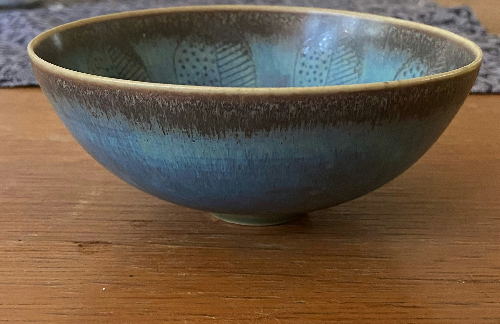 Bowl Stig Lindberg might be unique Gustavsberg