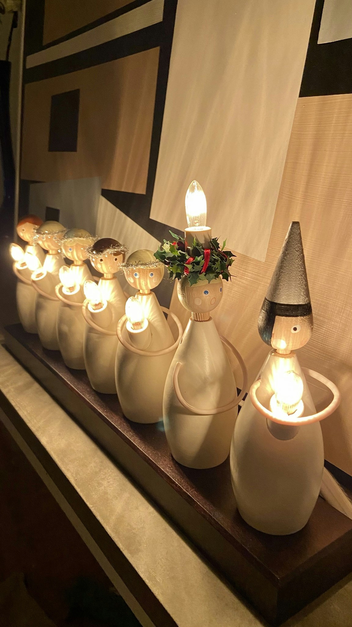 Adventljusstake luciatåg Sten Bengtsson