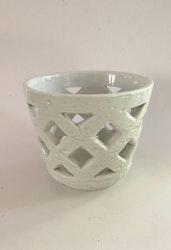 Design Gunnar Nylund för Rörstrand vitt ytterfoder större