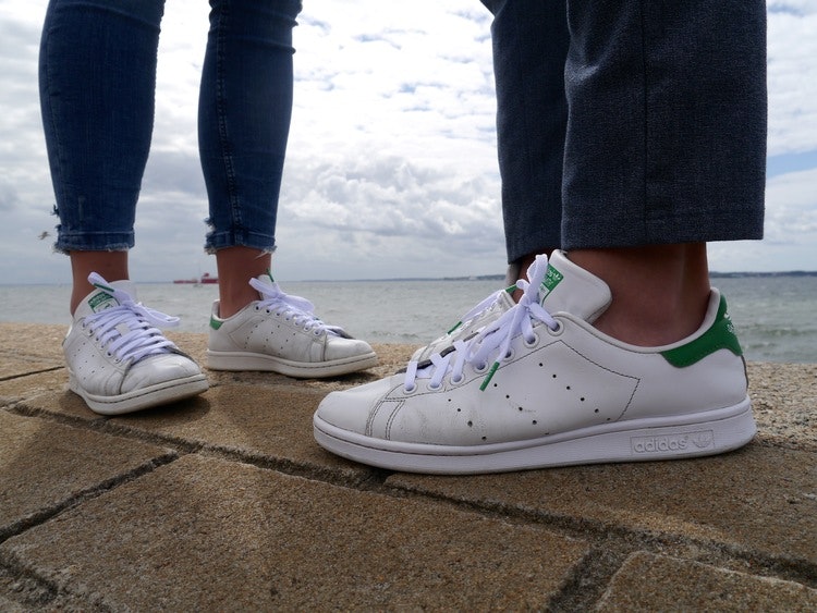 Elastic shoelaces for Stan Smith - The Shoelace Brand