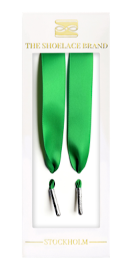 Emerald Green Silk Skosnören