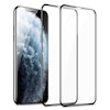 2-pack iPhone 11 Pro Härdat glas Hel Täckande Skärmskydd