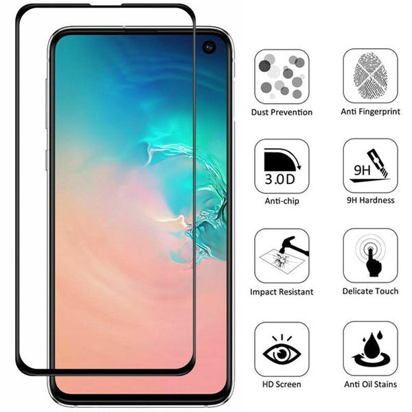 2-Pack Samsung Galaxy S10 Plus - Bubbelfritt Härdat Glas Skärmskydd - Price  Point - When the Price is the Point
