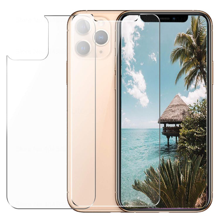 iPhone 12 / 12 Pro Karkaistu lasi etu- ja takaosa