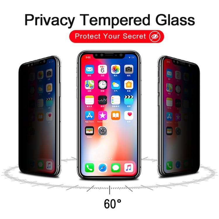 iPhone Privacy -näytönsuoja - monia malleja