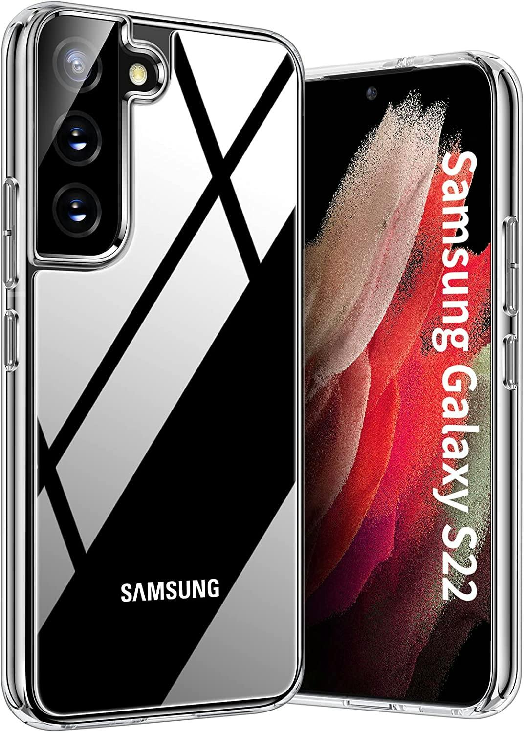 Samsung Galaxy S22 läpinäkyvä TPU-suojus