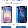 2-pack iPhone 11 & XR Härdat glas Hel Täckande Skärmskydd